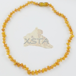 Butterscotch Baltic amber necklace for babies